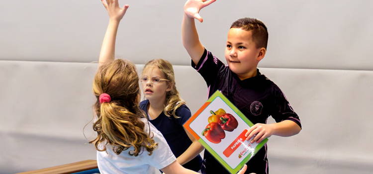 ENERGIE: tijdens het bewegen leren kinderen over voeding