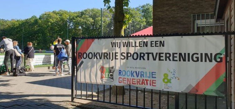 banner rookvrij nec