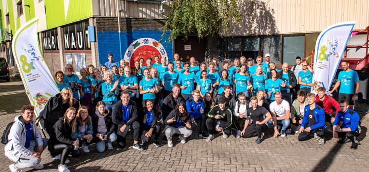 Groeps foto vitaliteitsloop