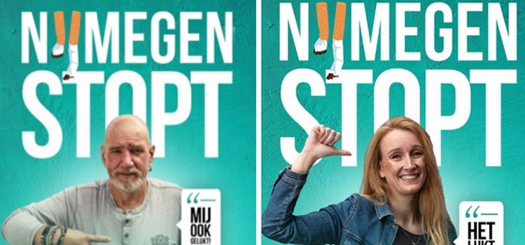 Nijmegen stopt met roken banner