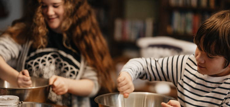 Kinderen die koken