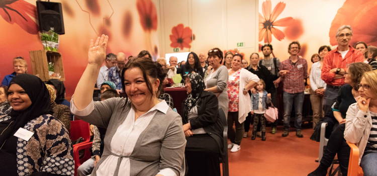 groep mensen tijdens conferentie (publiek)
