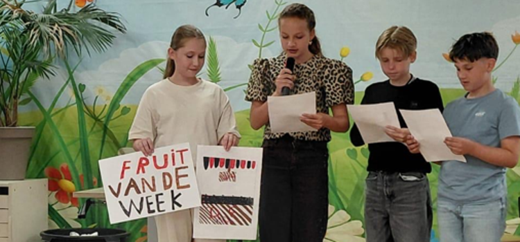 Kinderen bedenken gezonde ideeën voor Jumbo Leuvensbroek