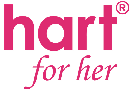 Logo Hart for her
